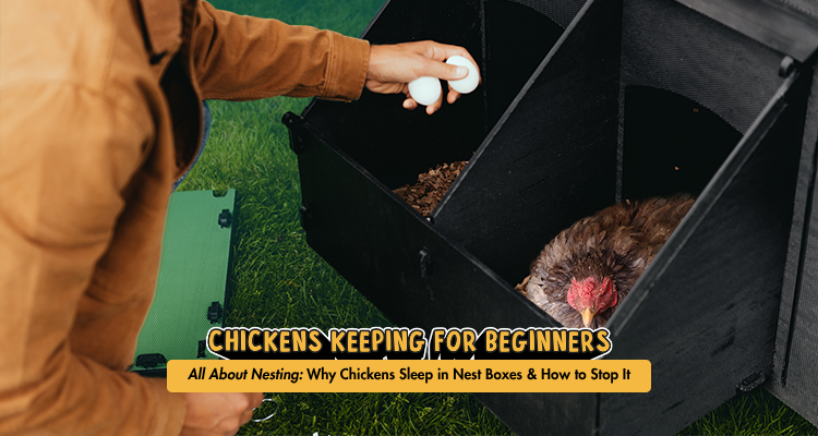 Why Chickens Sleep in Nest Boxes & How to Stop It